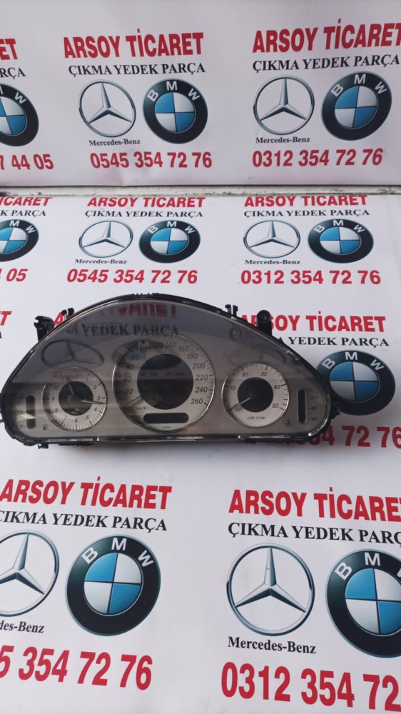 Arsoy Ticaret  Mercedes w211 KM Saati